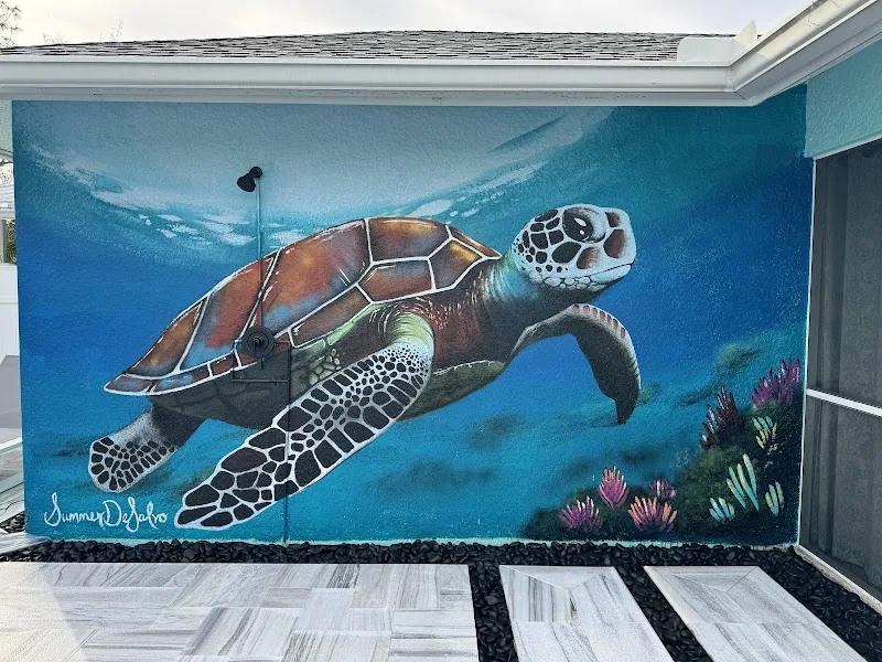 Summer DeSalvo Murals mural work 2 in Cape Coral