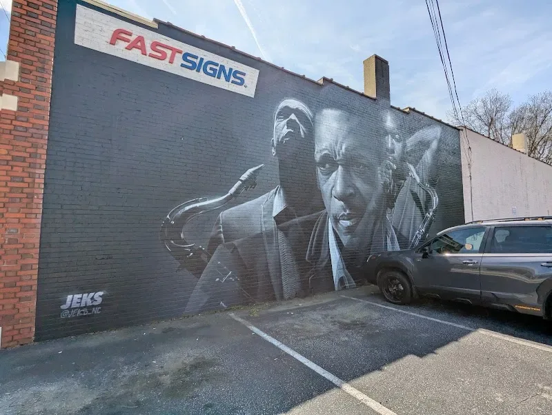 John Coltrane Mural in High Point, NC - photo 3