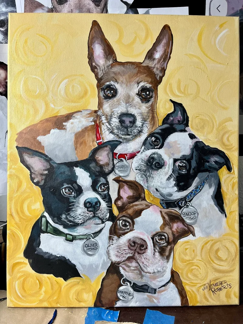 Jill Roberts Art Studio, Designer and Mural Artist mural work 2 in Temecula