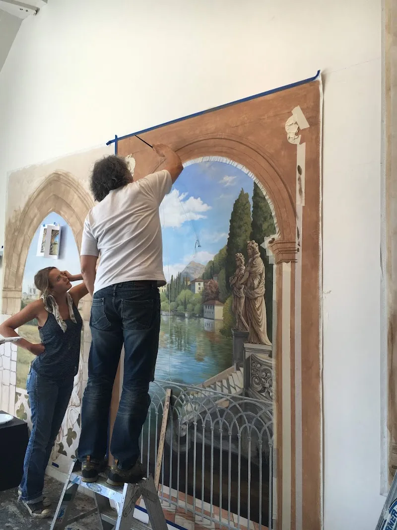 Lynne Rutter Studio mural work 4 in San Francisco
