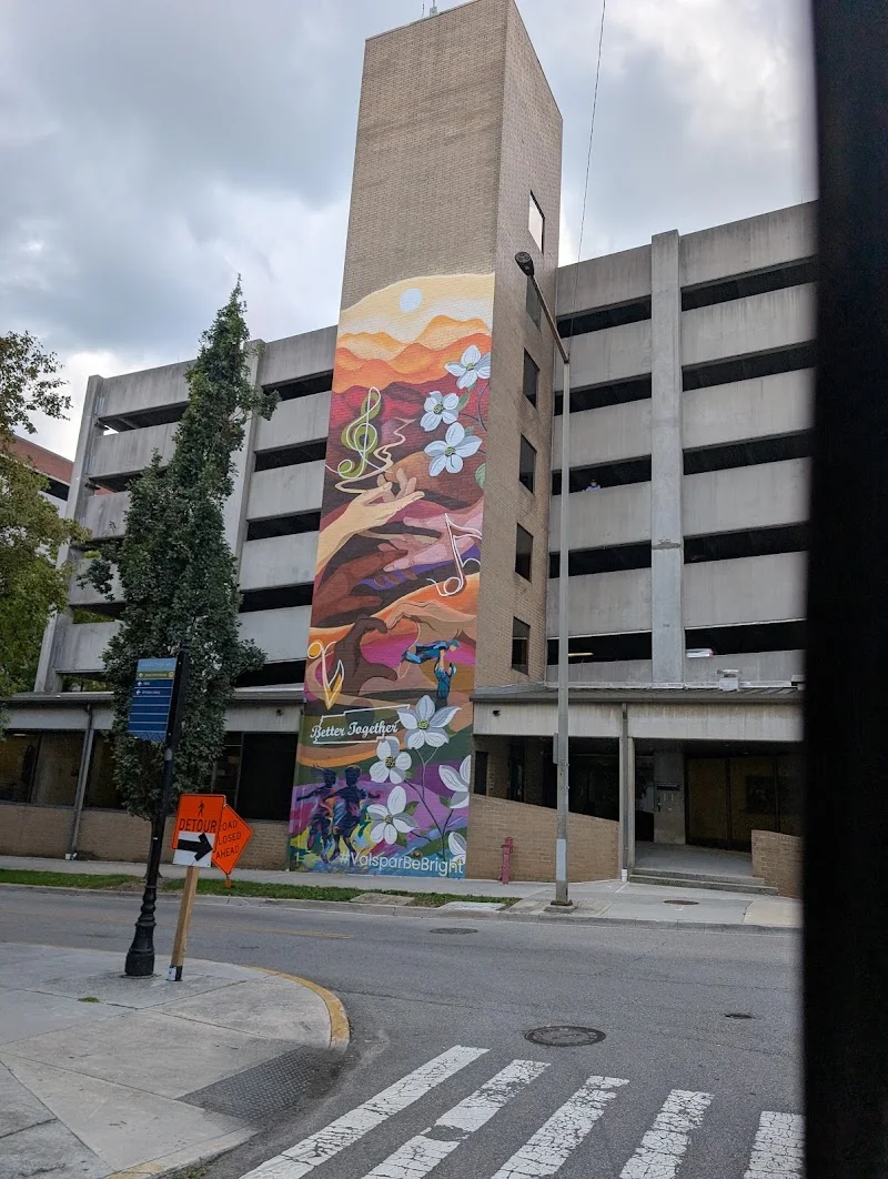 Better Together mural in Knoxville, TN