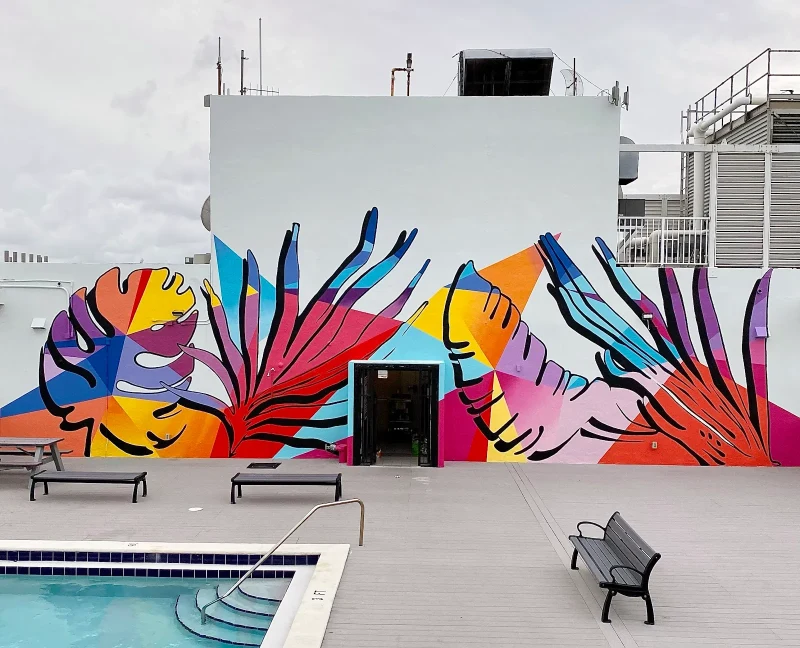 Orla Ananda Murals mural work 3 in Fort Lauderdale