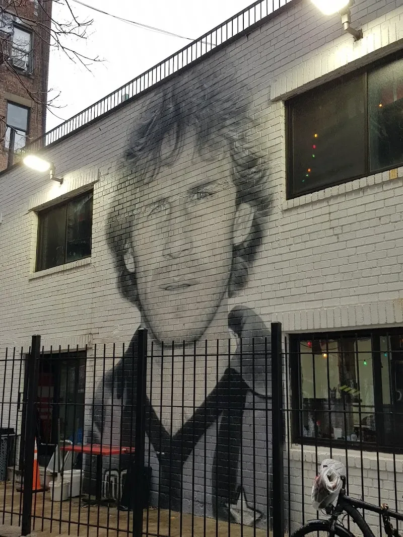 Maradona wall art in New York, NY