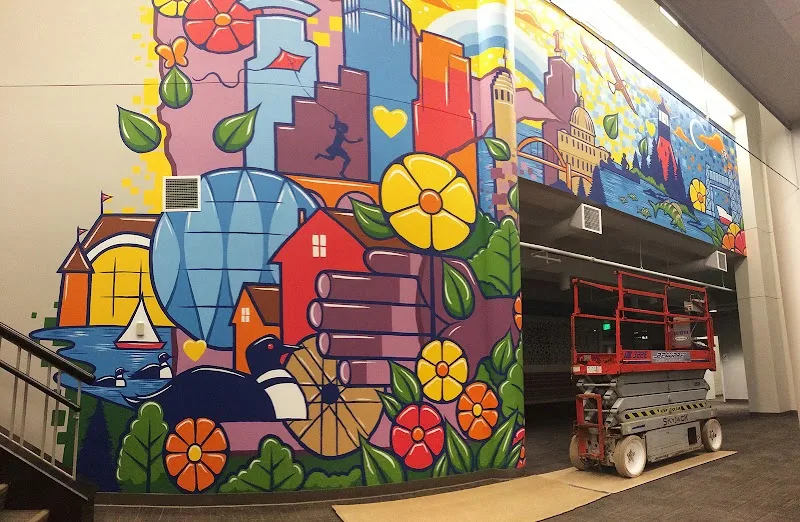 Minnesota Artist - MN Art, Murals, and Prints mural work 2 in Minneapolis