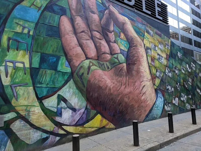 Finding Home Mural in Philadelphia, PA