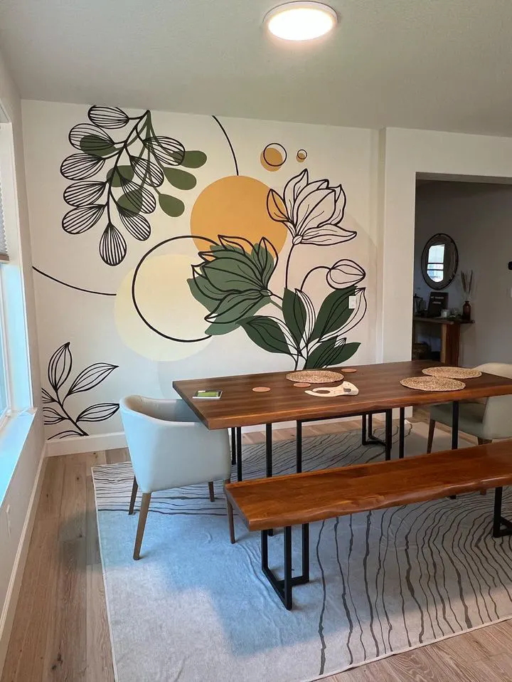 Ana the Artist | Murals, Fine Art & Creative Consultant mural work 2 in Salem