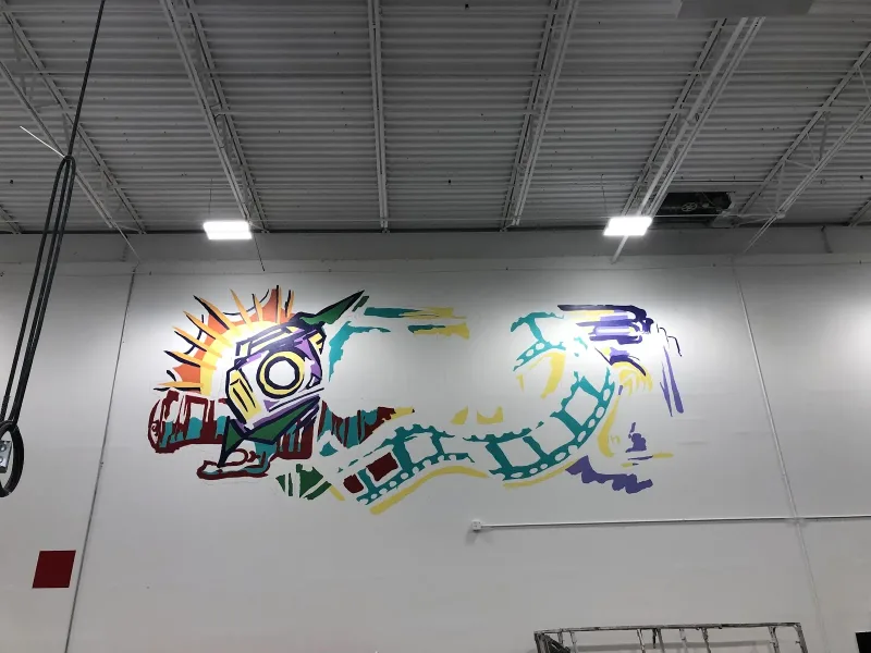 Wall Murals Atlanta - All Creative Services mural work 2 in Atlanta