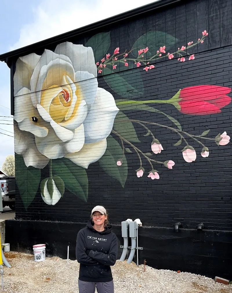Kenzie Wolk Art mural work 2 in St. Louis