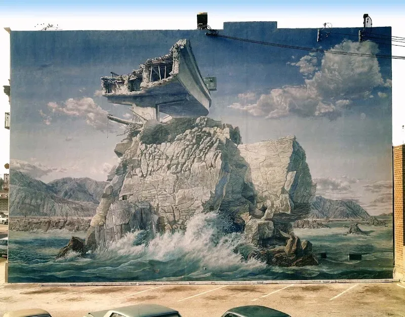 Mural: "Isle of California" by Terry Schoonhoven and the Fine Art Squad in Los Angeles, CA