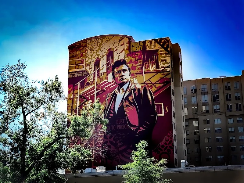 Wide Open Walls mural work 2 in Sacramento