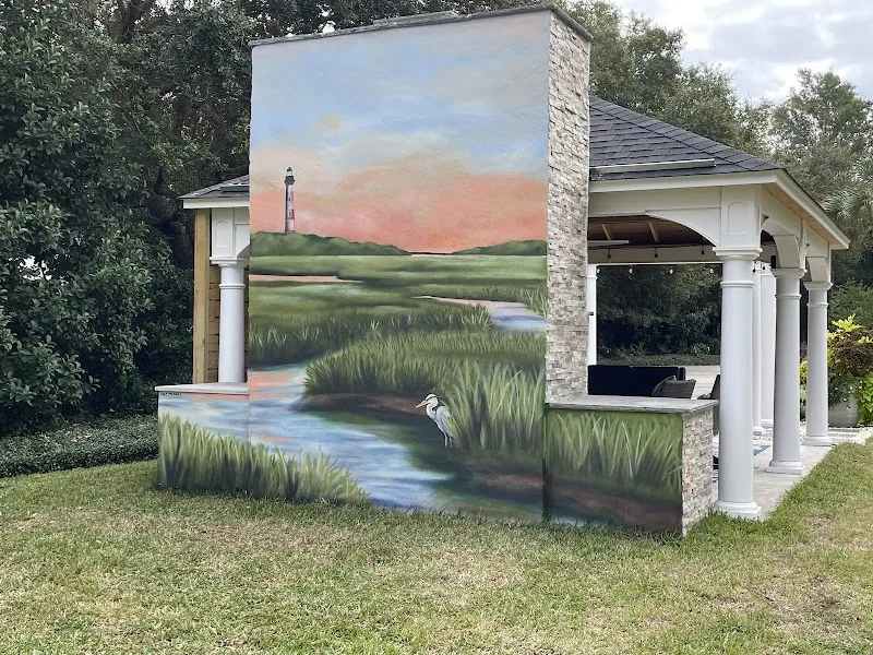 Alli Renee Art | Muralist mural work 4 in North Charleston