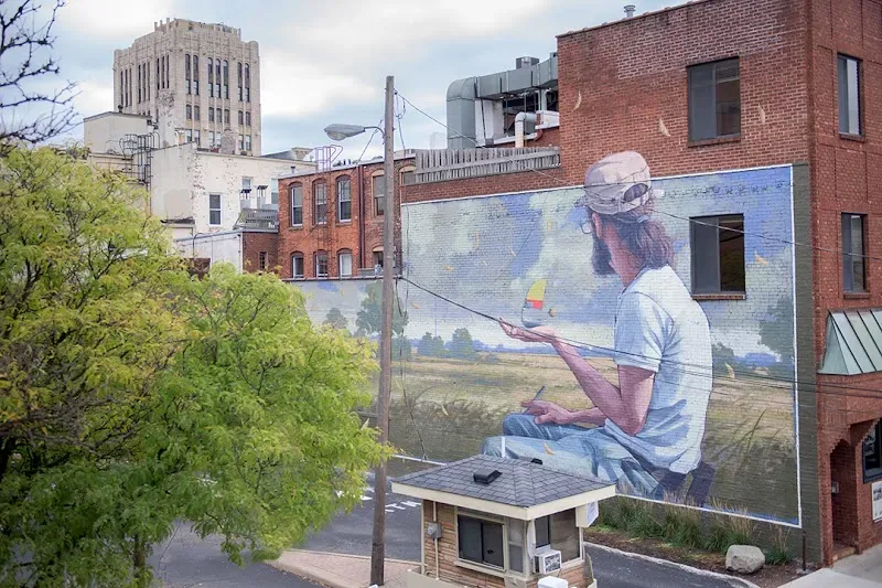 Pat Perry Mural (A2AC Murals) in Ann Arbor, MI in Ann Arbor