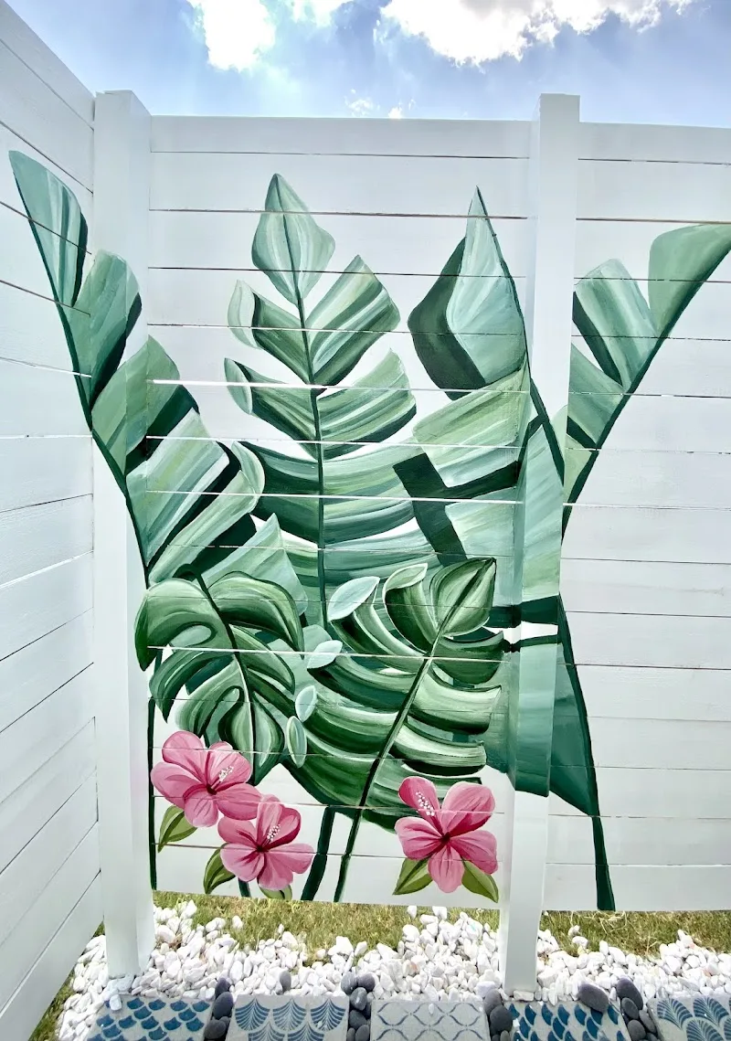 Art by Julie Wheeler | Muralist mural work 2 in North Charleston
