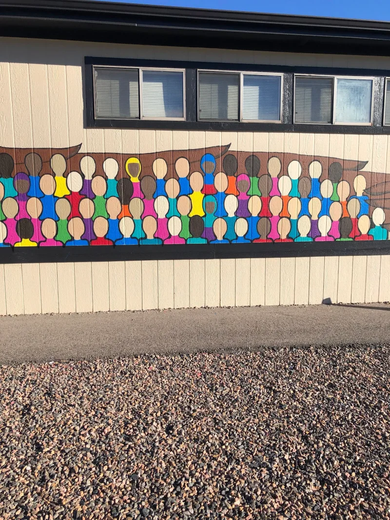 Clair's Sacred Spaces - Custom Mural Artist Mural in Thornton, CO