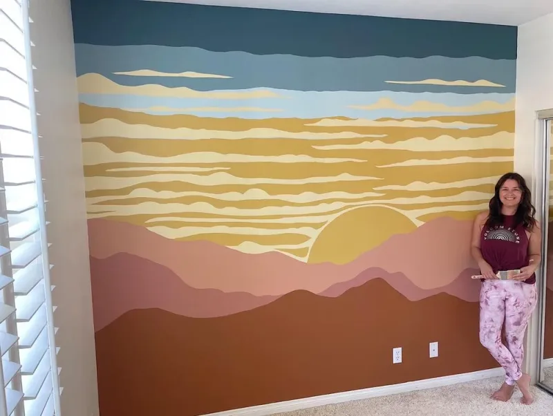Modern Tropix Murals & Interior Design mural work 3 in Garden Grove