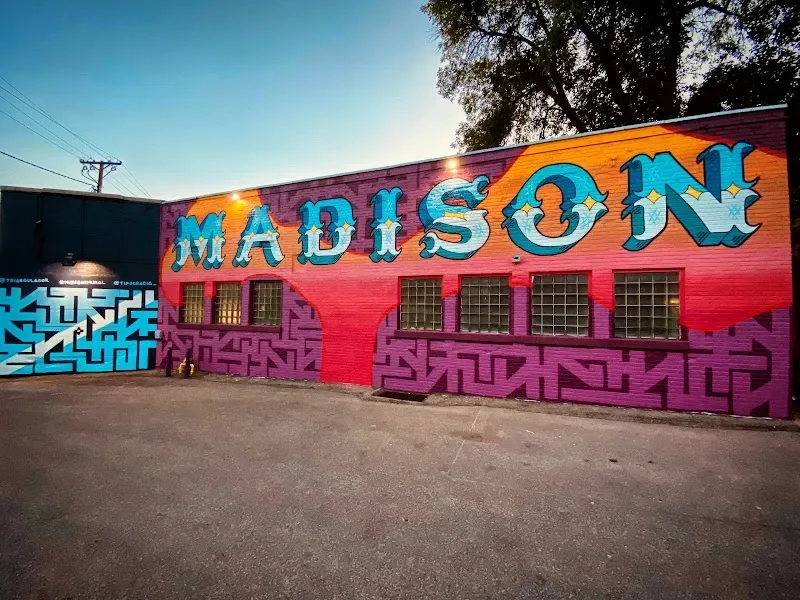 Madison Mural by Triangulador in Madison, WI