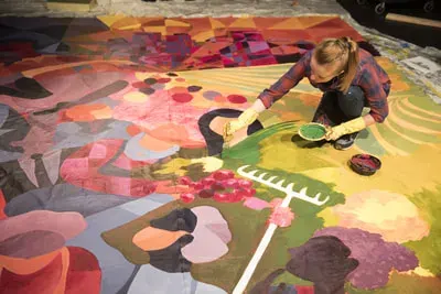 Laura Margo Murals & Custom Art mural work 2 in Saint Paul