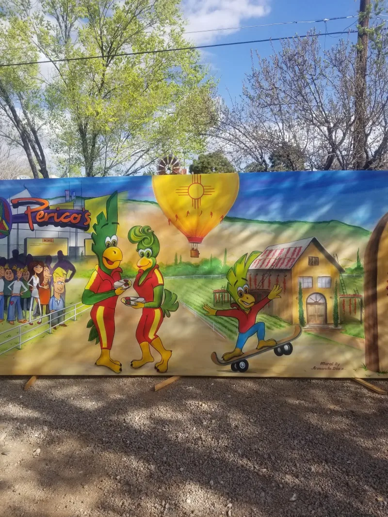 Murals by Diaz mural work 4 in Albuquerque