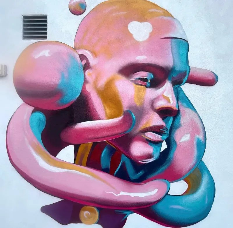 Kar Part Custom Mural Design Services Mural in Inglewood, CA