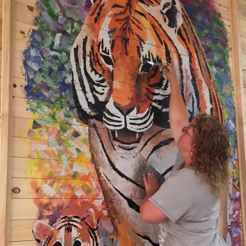 Jennifer Butts Murals & Art Mural in Visalia, CA