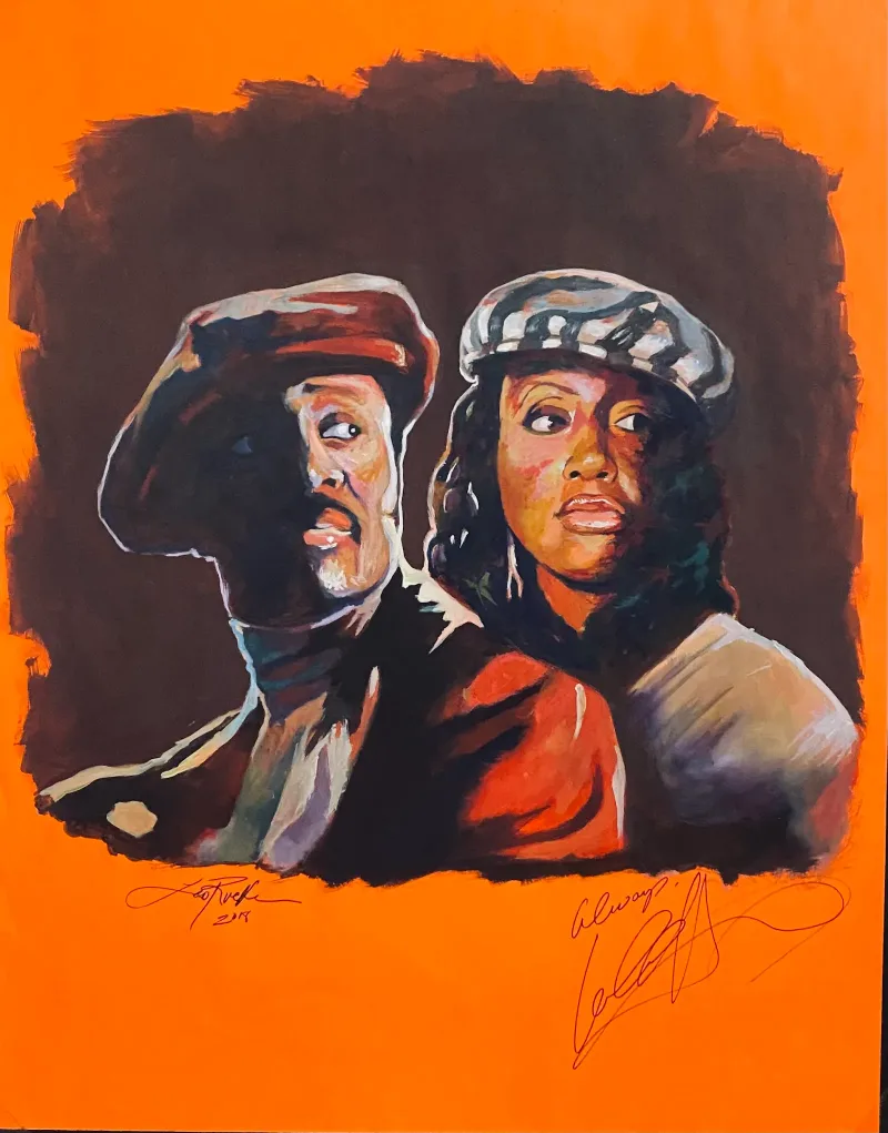 Leo Rucker artist muralist, portraiture, digital illustration and logo designing mural work 2 in Winston-Salem