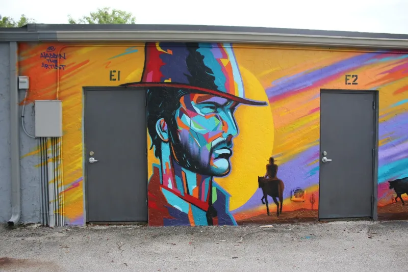 Mural Artist + Graffiti Artist + Street Artist Mural in Port St. Lucie, FL