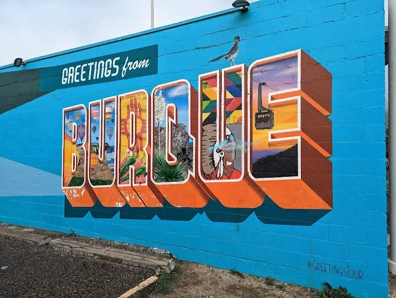 Greetings from Burque Mural in Albuquerque, NM in Albuquerque
