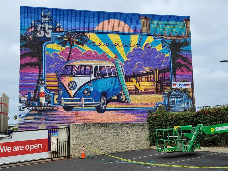 Mural Decor mural work 4 in Oceanside