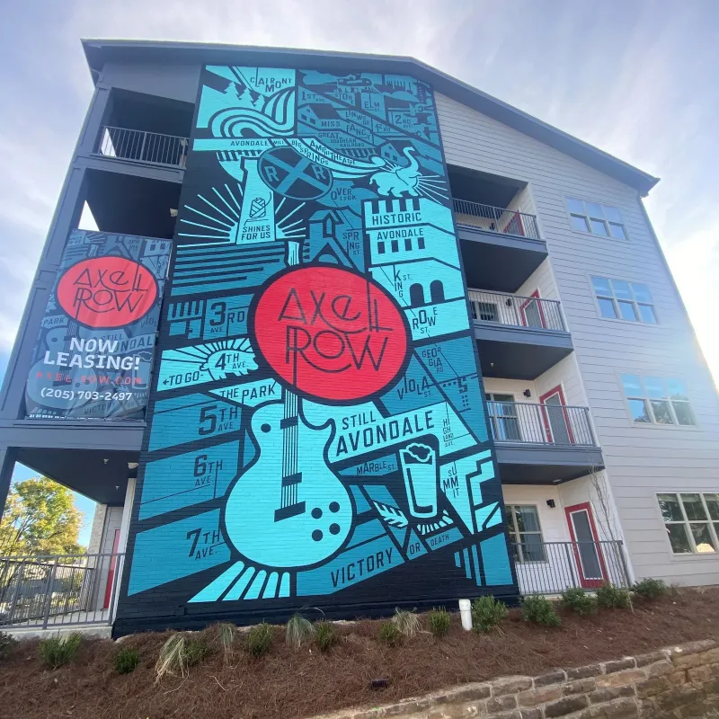 Mammoth Murals & Signs mural work 2 in Tuscaloosa
