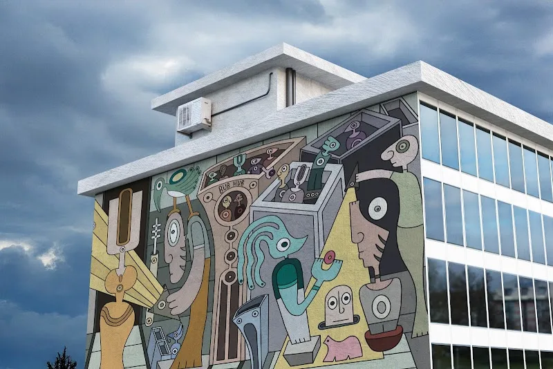 Nashville Mural Artist - CHUM mural work 3 in Nashville