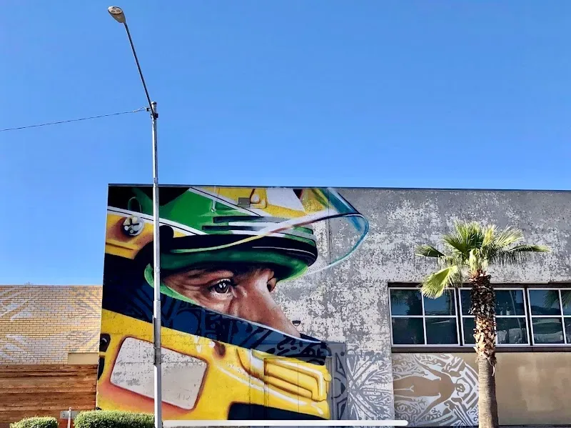 Ayrton Senna Mural in Phoenix, AZ