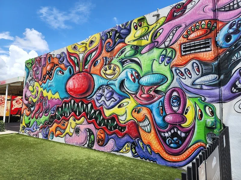Wynwood Walls mural work 3 in Miami