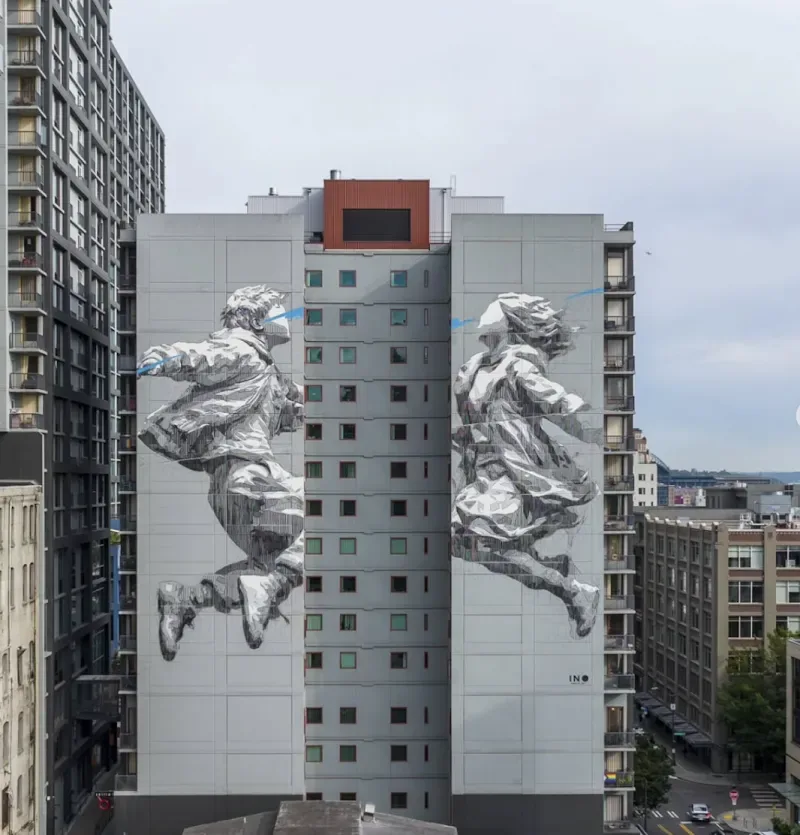 United by Nature Mural in Seattle, WA in Seattle