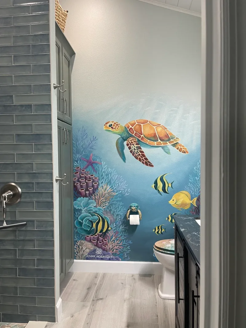 Jenny Rozalsky Custom Murals LLC mural work 5 in Port St. Lucie