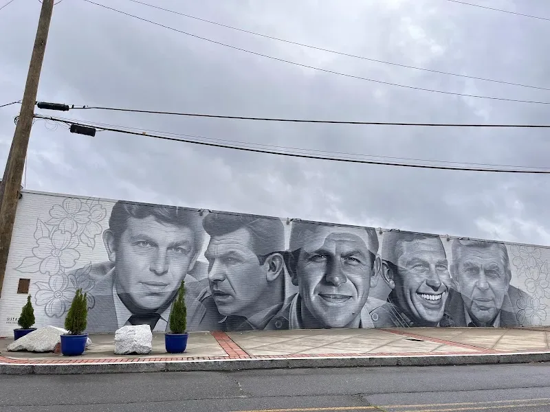 Andy Griffith Mural in Winston-Salem, NC
