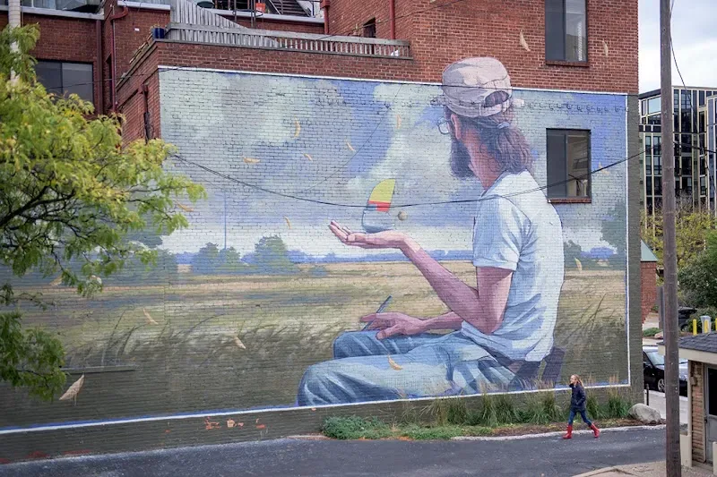 Pat Perry Mural (A2AC Murals) in Ann Arbor, MI - photo 5