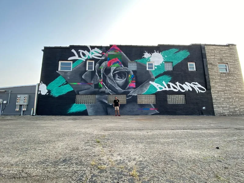 Never Xtinct Murals mural work 2 in Nashville