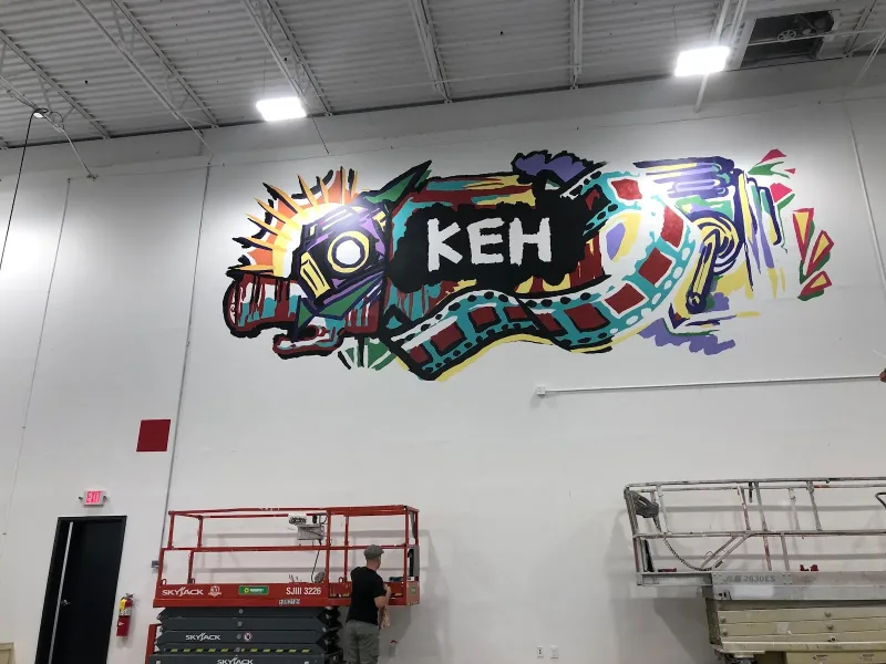 Wall Murals Atlanta - All Creative Services mural work 5 in Atlanta