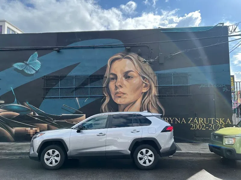 Iryna Zarutska Mural in Miami, FL in Miami