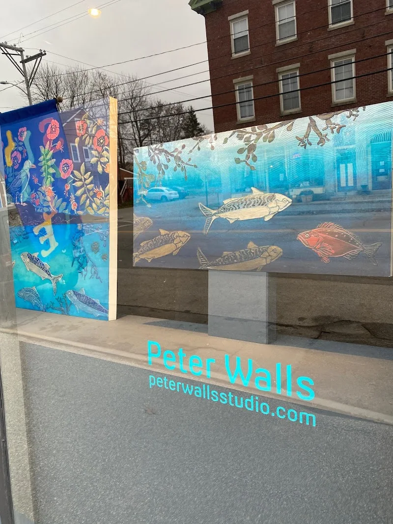 Peter Walls Midcoast Maine Mural Artist and Studio Artist - Mural Artist