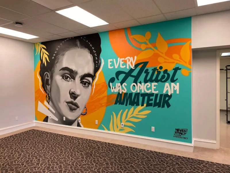Every Artist Was Once an Amateur Mural in Nashville, TN in Nashville