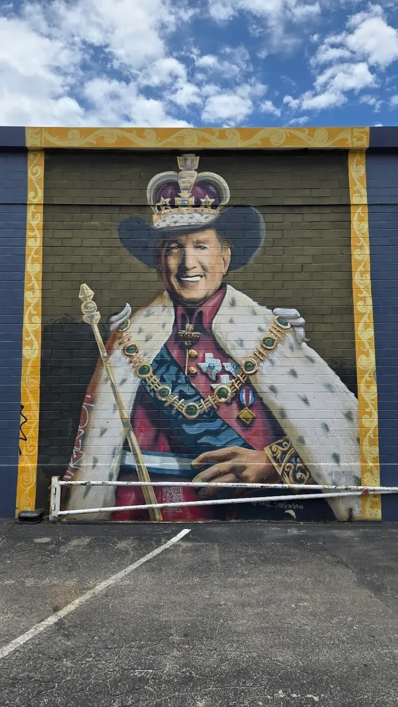 George Strait Mural in San Antonio, TX