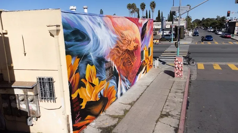 "Year of the Dragon" Mural by Thao French 2024 in San Diego, CA in San Diego