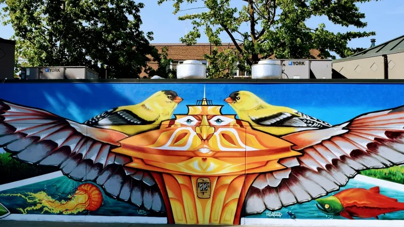 Seattle Mural Art - Mural Artist