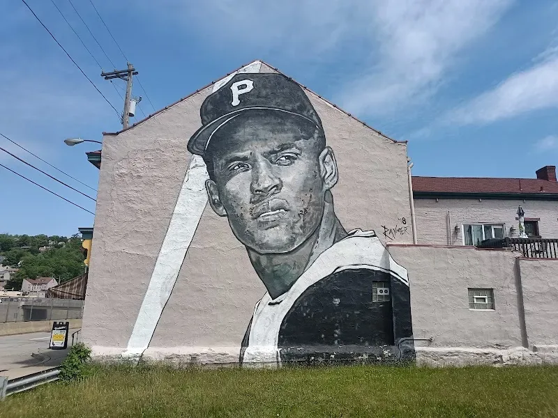 Roberto Clemente Mural in Pittsburgh, PA