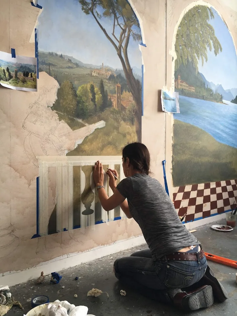 Lynne Rutter Studio mural work 2 in San Francisco