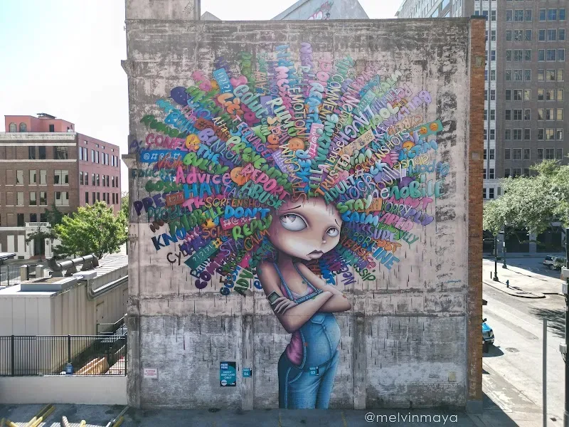 Digital Citizen Art Mural in Houston, TX in Houston