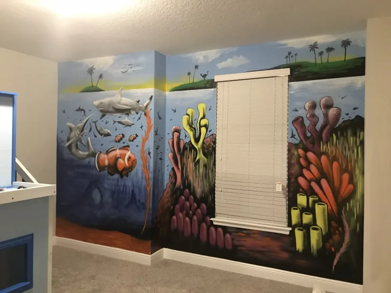 Works of Stark Design - Custom Murals Mural in Orlando, FL