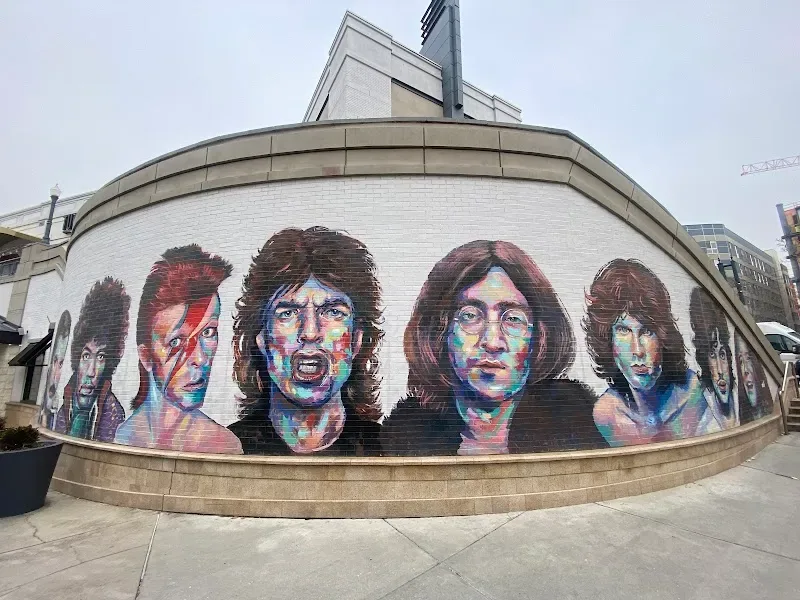 Mural “Legends of Rock” in Salt Lake City, UT