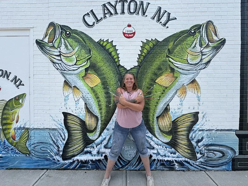 Kelly Curry Murals mural work 4 in Syracuse